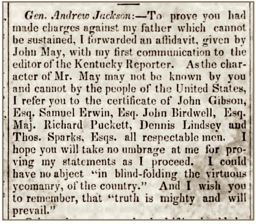 Lindsey, Dennis, Burlington Weekly Free Press (Burlington, VT), 26 Sept 1828, p. 1, col. 4